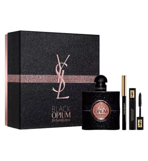 opium black gift set boots.